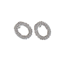 Load image into Gallery viewer, CU JEWELLERY ROOF BUBBLE EARRINGS SILVER