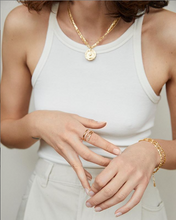 Load image into Gallery viewer, CU JEWELLERY VICTORY PLAIN NECKLACE GOLD
