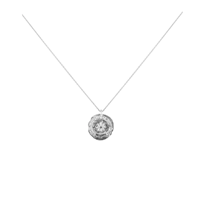 CU JEWELLERY VICTORY SHORT NECKLACE SILVER