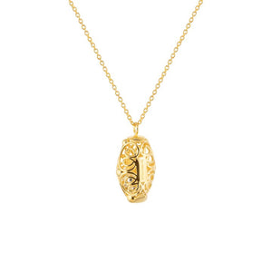 CU JEWELLERY VINTAGE TAKE CARE NECKLACE GOLD