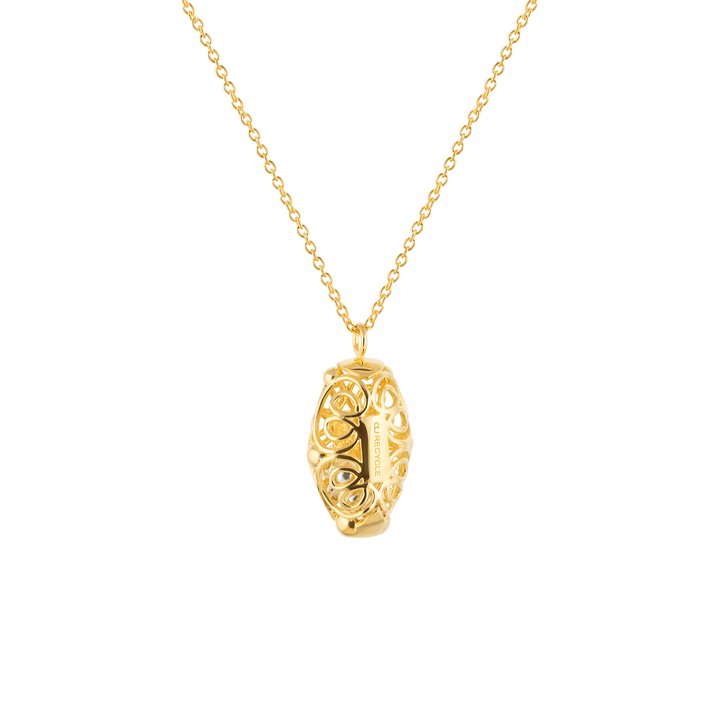 CU JEWELLERY VINTAGE TAKE CARE NECKLACE GOLD