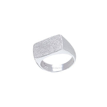 Load image into Gallery viewer, BEAR RING CRUSHED SILVER