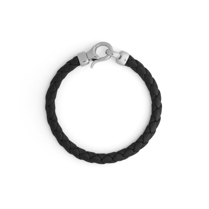CU MAN BEAR BRAIDED BRACE BLACK SILVER