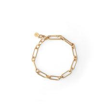 Load image into Gallery viewer, CU JEWELLERY GLOBE CLIP BRACELET GOLD
