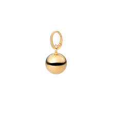 Load image into Gallery viewer, CU JEWELLERY LETTERS GLOBE PENDANT GOLD 