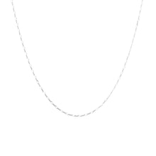 Load image into Gallery viewer, CU JEWELLERY FIGARO NECKLACE SILVER