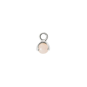 CU JEWELLERY LETTERS STONE 10 ROSE QUARTZ PENDANT SILV ER Art nr: 2227671001 En söt liten berlock som passar till alla CU´s letters kedjor och creoler. Är månadssten för Oktober. 
