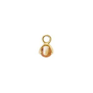 CU JEWELLERY LETTERS STONE 11 CITRINE PENDANT GOLD Art nr: 2227621101 En söt liten berlock som passar till alla CU´s letters kedjor och creoler. Är månadssten för November. 