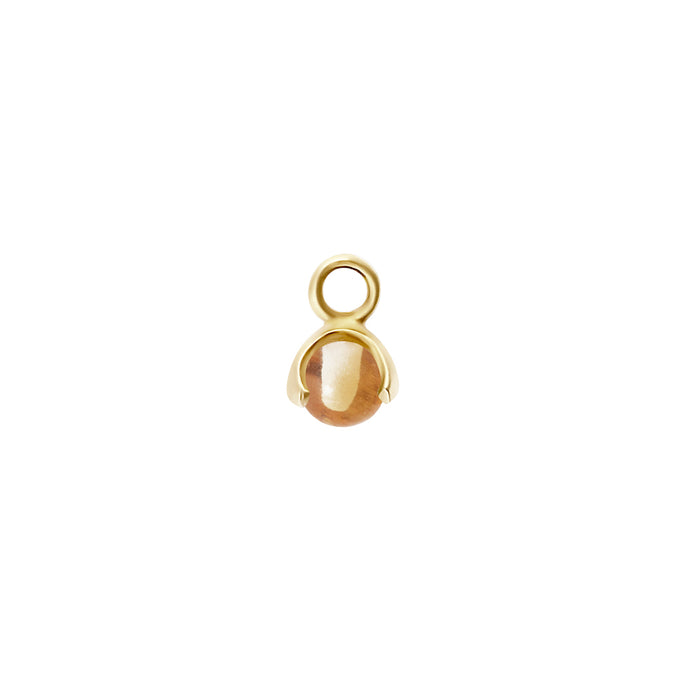 CU JEWELLERY LETTERS STONE 11 CITRINE PENDANT GOLD Art nr: 2227621101 En söt liten berlock som passar till alla CU´s letters kedjor och creoler. Är månadssten för November. 