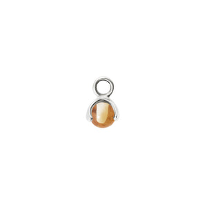 CU JEWELLERY LETTERS STONE 11 CITRINE PENDANT SILVER Art nr: 2227671101 En söt liten berlock som passar till alla CU´s letters kedjor och creoler. Är månadssten för November. 