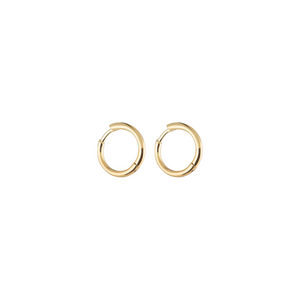 CU JEWELLERY LETTERS ROUND EAR GOLD