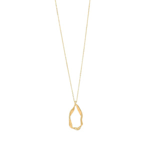 DANSK COPENHAGEN FLUID DROP NECKLACE