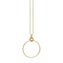 Load image into Gallery viewer, DANSK COPENHAGEN INFINITY HOOP NECKLACE