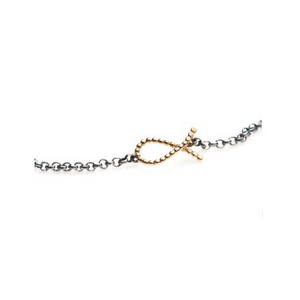 DOROTHEAS JEWELRY ICHTHYS MINI ARMBAND GULD