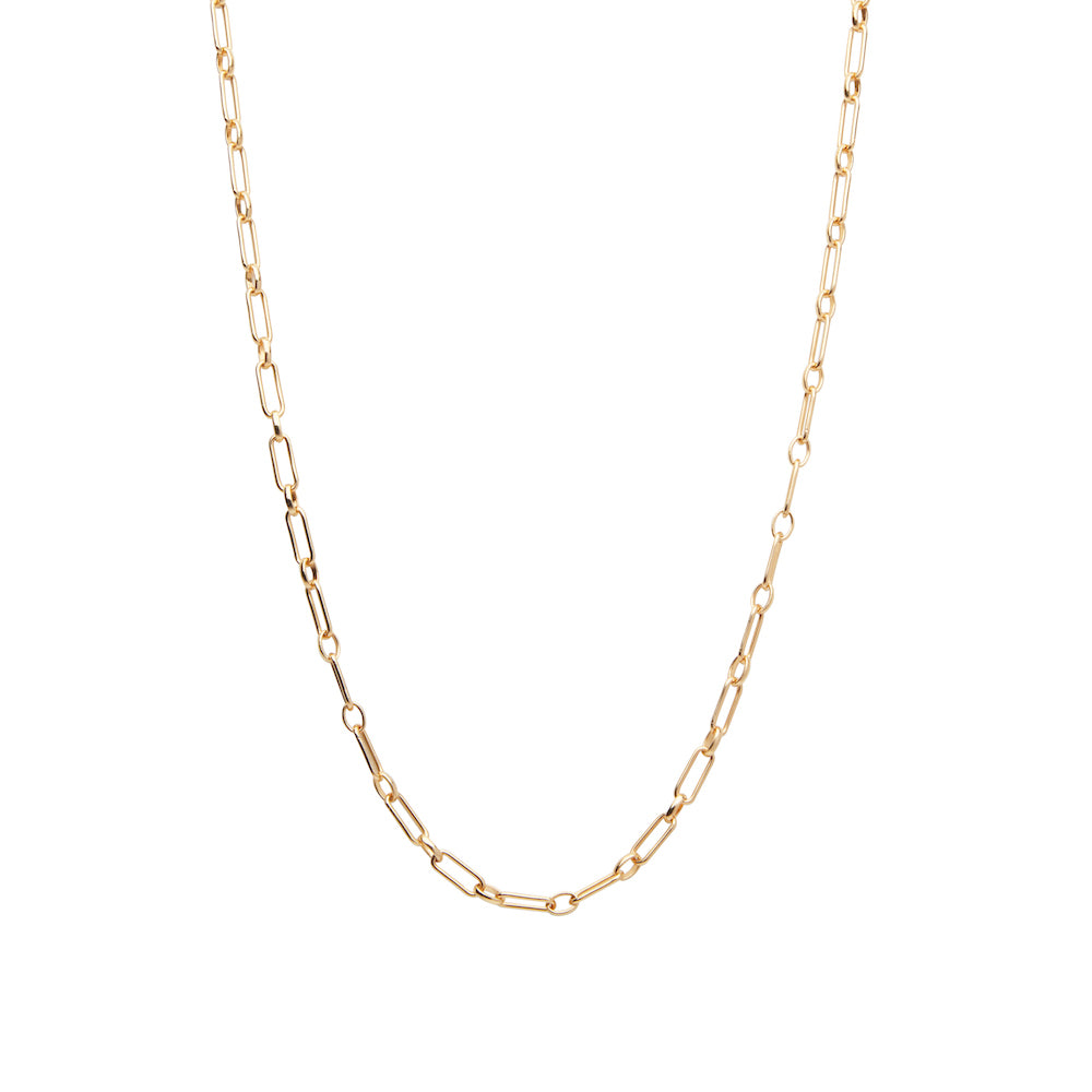 CU JEWELLERY GLOBE CLIP NECKLACEE GOLD