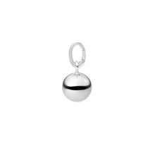 Load image into Gallery viewer, CU JEWELLERY LETTERS GLOBE PENDANT SILVER 