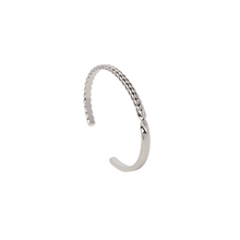 Load image into Gallery viewer, LA MAISON BAGATELLE BRAIDED BRACELET SILVER