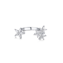 Load image into Gallery viewer, LA MAISON BAGATELLE FLOWER RING SILVER