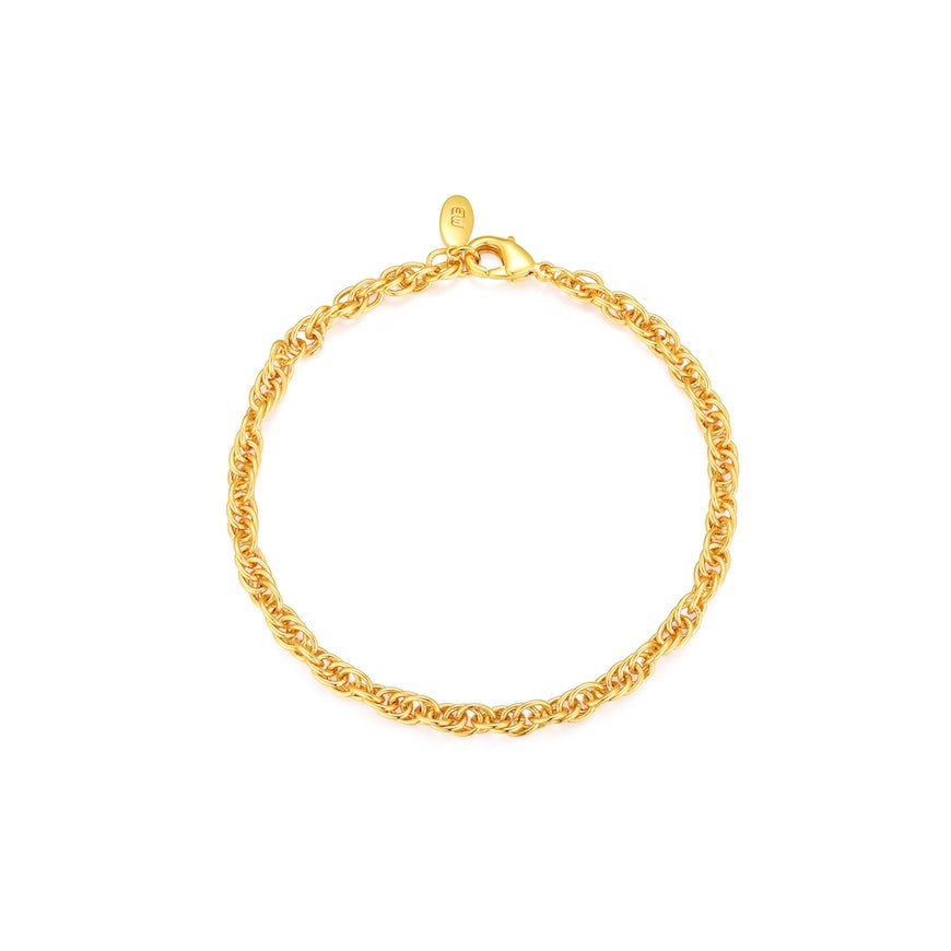 LA MAISON BAGATELLE RIVER BRACELET GOLD Klassiskt snygg cordell kedja.