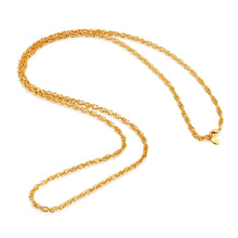 Load image into Gallery viewer, LA MAISON BAGATELLE RIVER NECKLACE GOLD Klassiskt snygg cordell kedja.  Redigera alternativ text