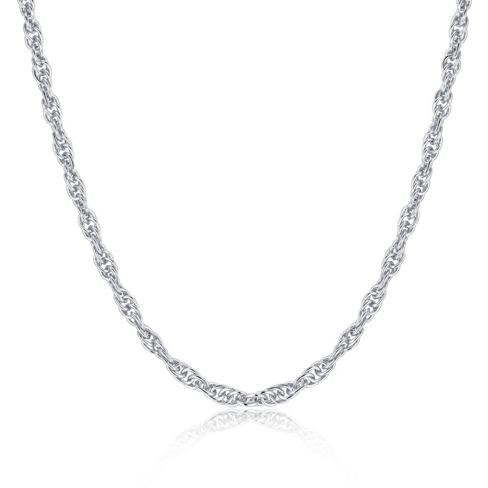 LA MAISON BAGATELLE RIVER NECKLACE SILVER  Klassiskt snygg cordell kedja.