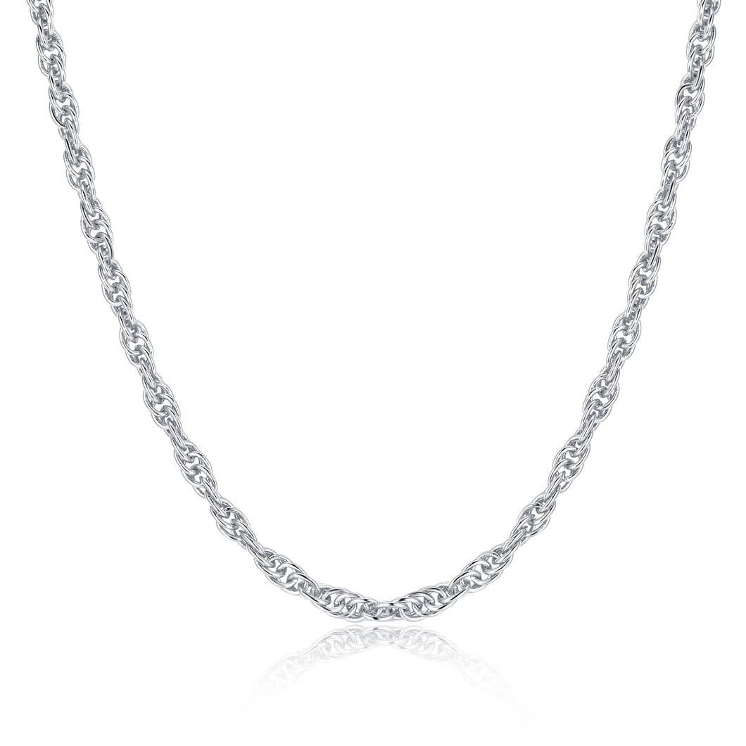 LA MAISON BAGATELLE RIVER NECKLACE SILVER  Klassiskt snygg cordell kedja.