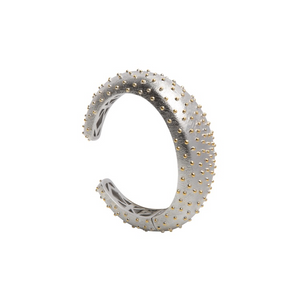 PANTOLIN OSTRICH BANGLE BRACELET SILVER Den vackra 
