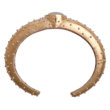 Load image into Gallery viewer, PANTOLIN CROSS CHAIN BRACELET GOLD