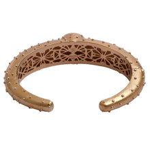 Load image into Gallery viewer, PANTOLIN CROSS CHAIN BRACELET GOLD