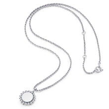 Load image into Gallery viewer, PANTOLIN BAGATELLE BEAD NECKLACE SILVER
