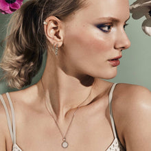 Load image into Gallery viewer, PANTOLIN BAGATELLE BEAD NECKLACE SILVER