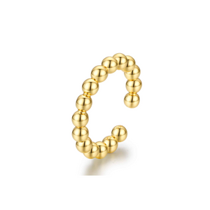 PANTOLIN BAGATELLE  BEAD RING GOLD