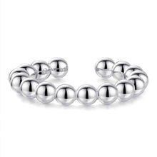Load image into Gallery viewer, PANTOLIN BAGATELLE  BEAD RING SILVER