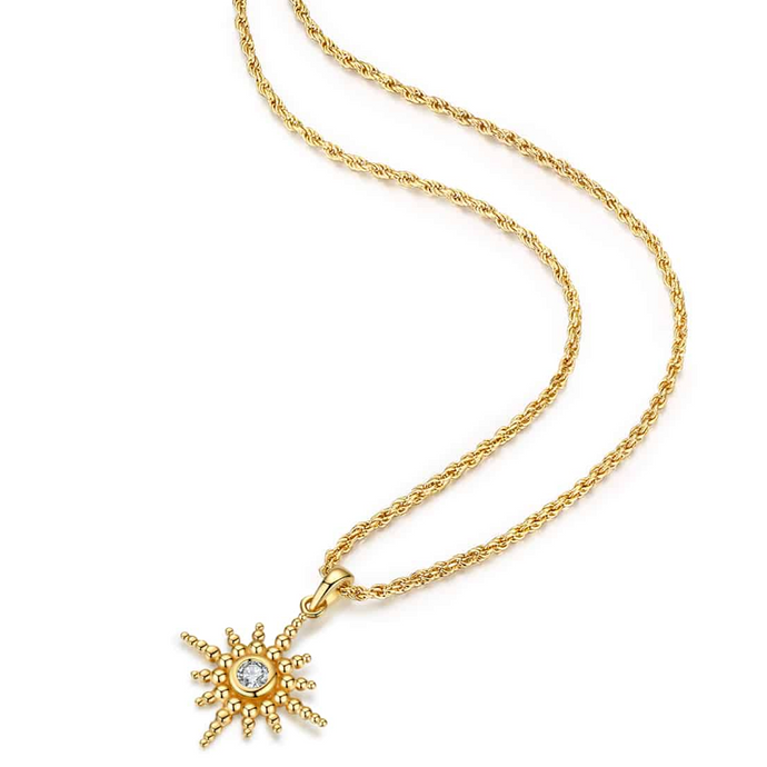 PANTOLIN BAGATELLE ECLIPSE NECKLACE GOLD
