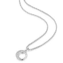 Load image into Gallery viewer, PANTOLIN BAGATELLE LUNA NECKLACE SILVER