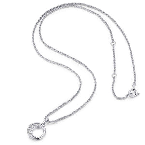 PANTOLIN BAGATELLE LUNA NECKLACE SILVER