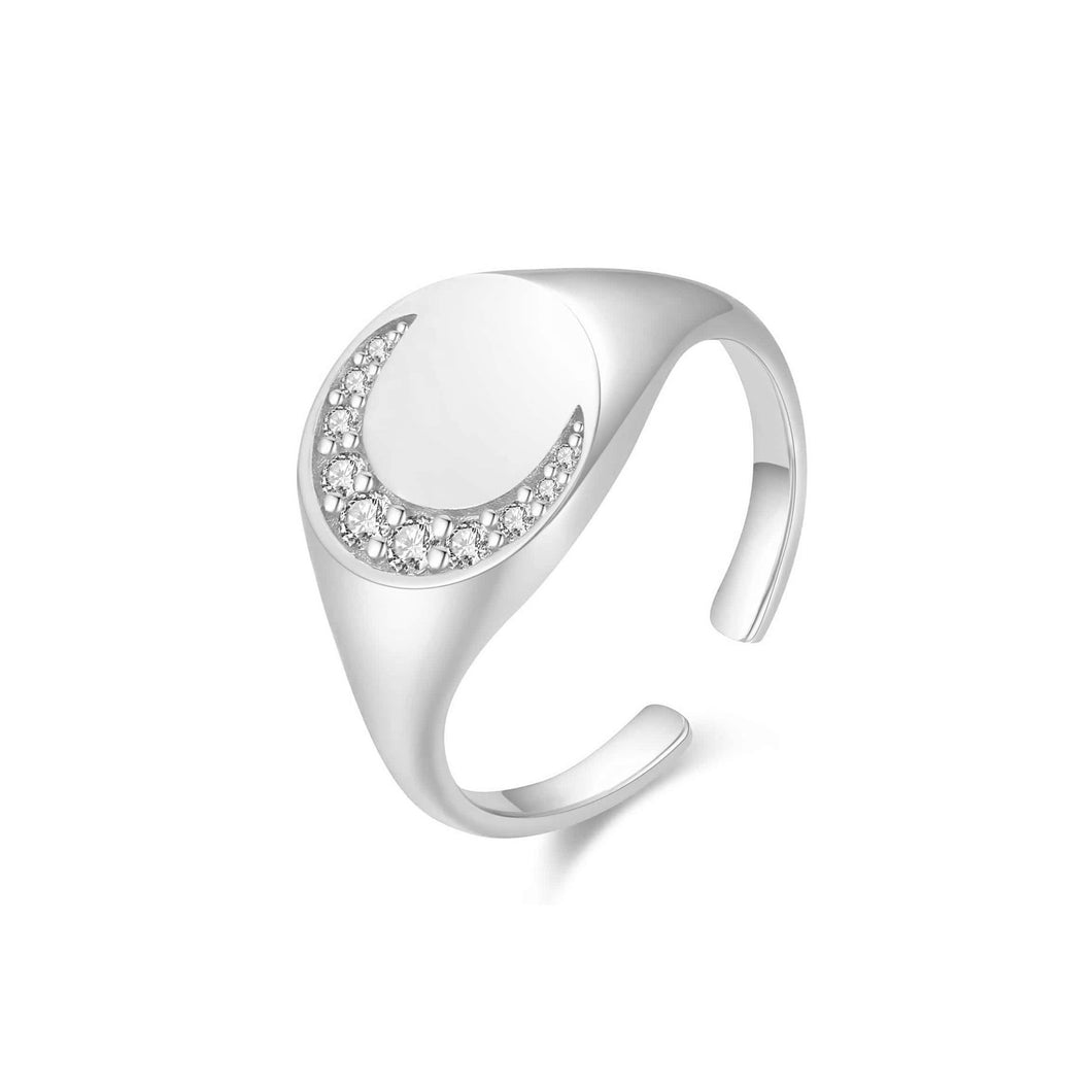 PANTOLIN BAGATELLE  LUNA RING SILVER
