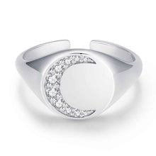 Load image into Gallery viewer, PANTOLIN BAGATELLE  LUNA RING SILVER