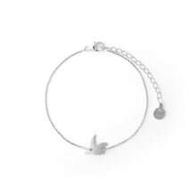 Load image into Gallery viewer, CU JEWELLERY PEACE SMALL BRACELET SILVER