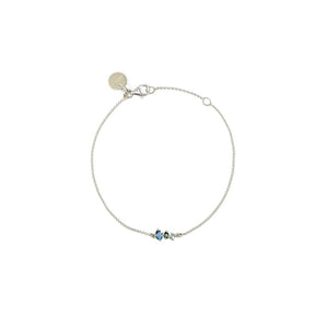 SYSTER P DAZZLE BRACELET SILVER Härligt gnistrande armband i sterling silver med infattade halvädelstenar.