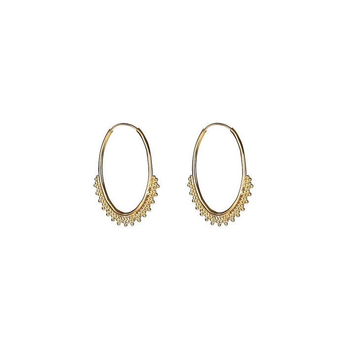 SYSTER P MEJJA HOOPS GOLD
