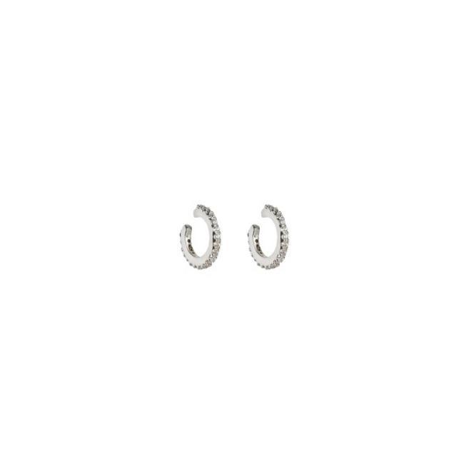 SYSTER P MINI CUFF EARRINGS SILVER
