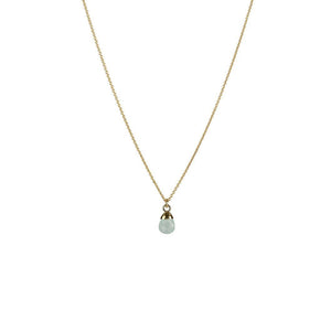 SYSTER P MINI TEARDROP NECKLACE GOLD
