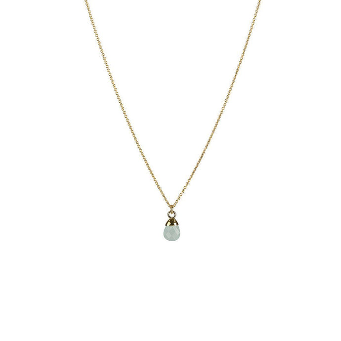 SYSTER P MINI TEARDROP NECKLACE GOLD