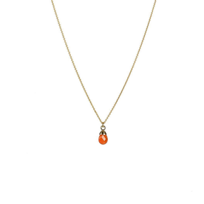 SYSTER P MINI TEARDROP NECKLACE GOLD