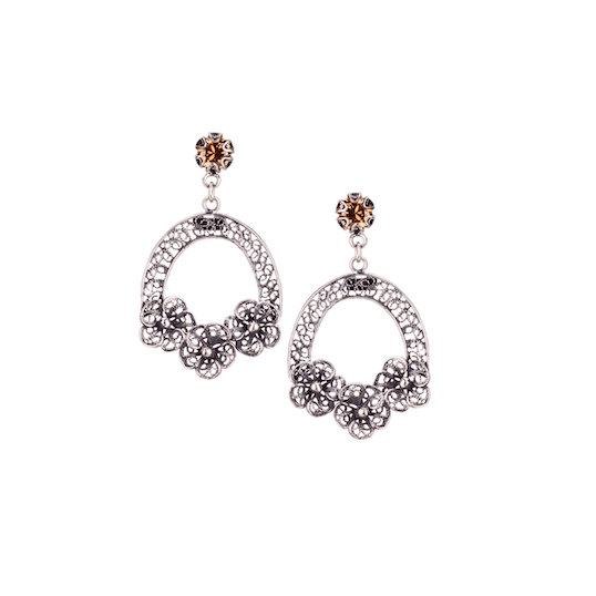 YVONE CHRISTA NY EDELWEISS COLLECTION EARRINGS