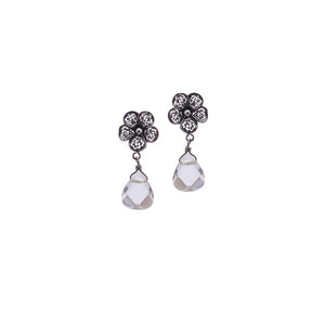 YVONE CHRISTA NY LACE DAISY EARRINGS