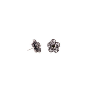 YVONE CHRISTA NY TINY FLOWER EARRINGS